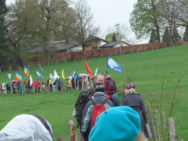 Ostermarsch Draußen Tölz/Sitec 17. April 2017